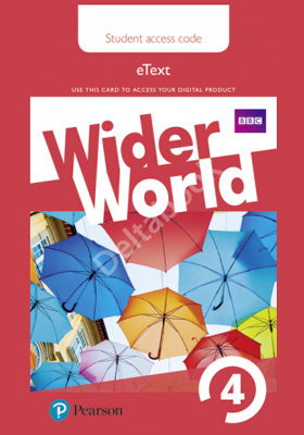 Wider World 4 Student eText Student Online Access Code