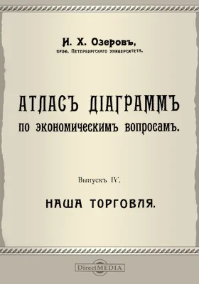 Атлас диаграмм по экономическим вопросам: научная литература. Выпуск 4. Наша торговля