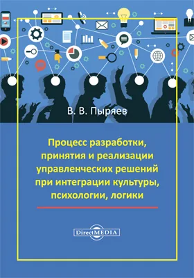 Процесс разработки, принятия и реализации управленческих решений при интеграции культуры, психологии, логики
