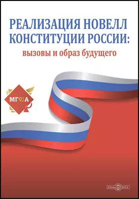 Реализация новелл Конституции России: вызовы и образ будущего: монография