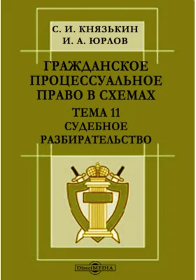 Гражданское процессуальное право в схемах. Тема 11. Судебное разбирательство